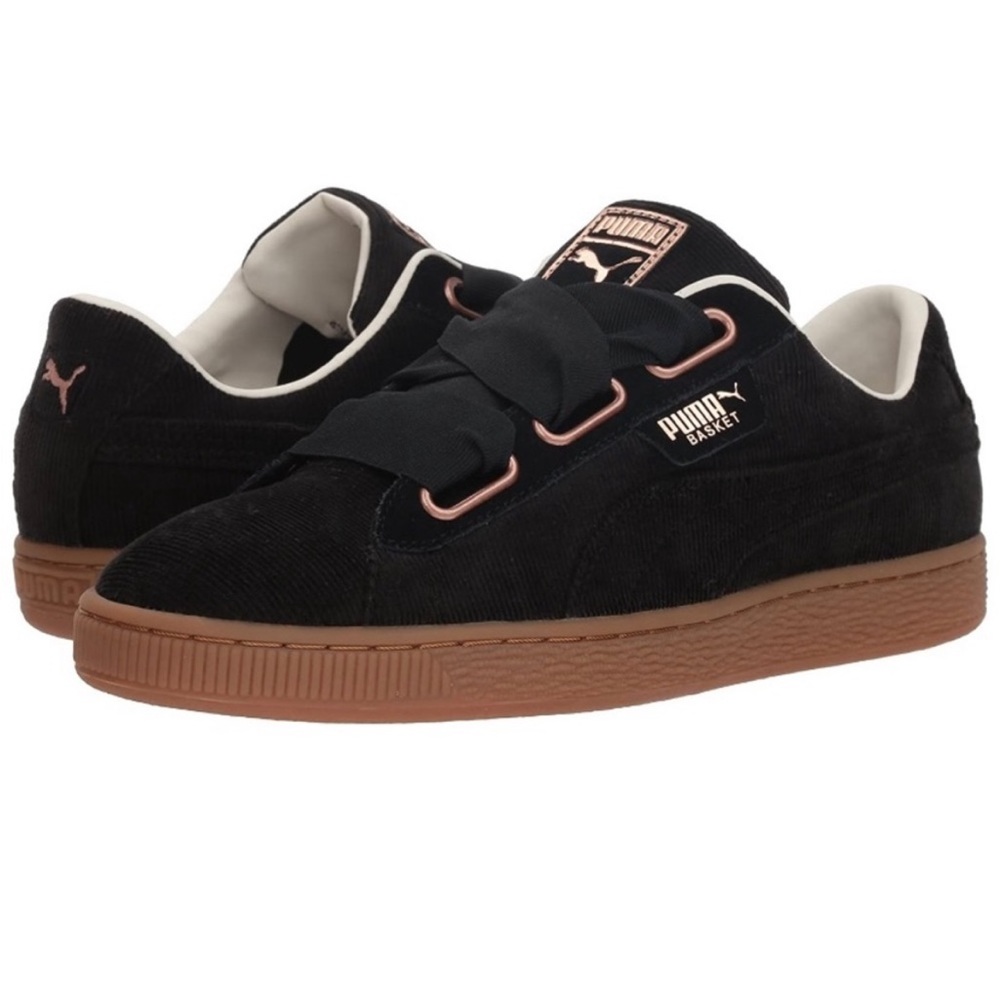 Puma basket heart corduroy women’s shoes